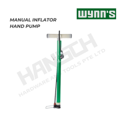 Wynn's Manual Inflator Hand Pump (W3244A) Portable High Air Output Pump with Valve Lock Clip  手动打气筒
