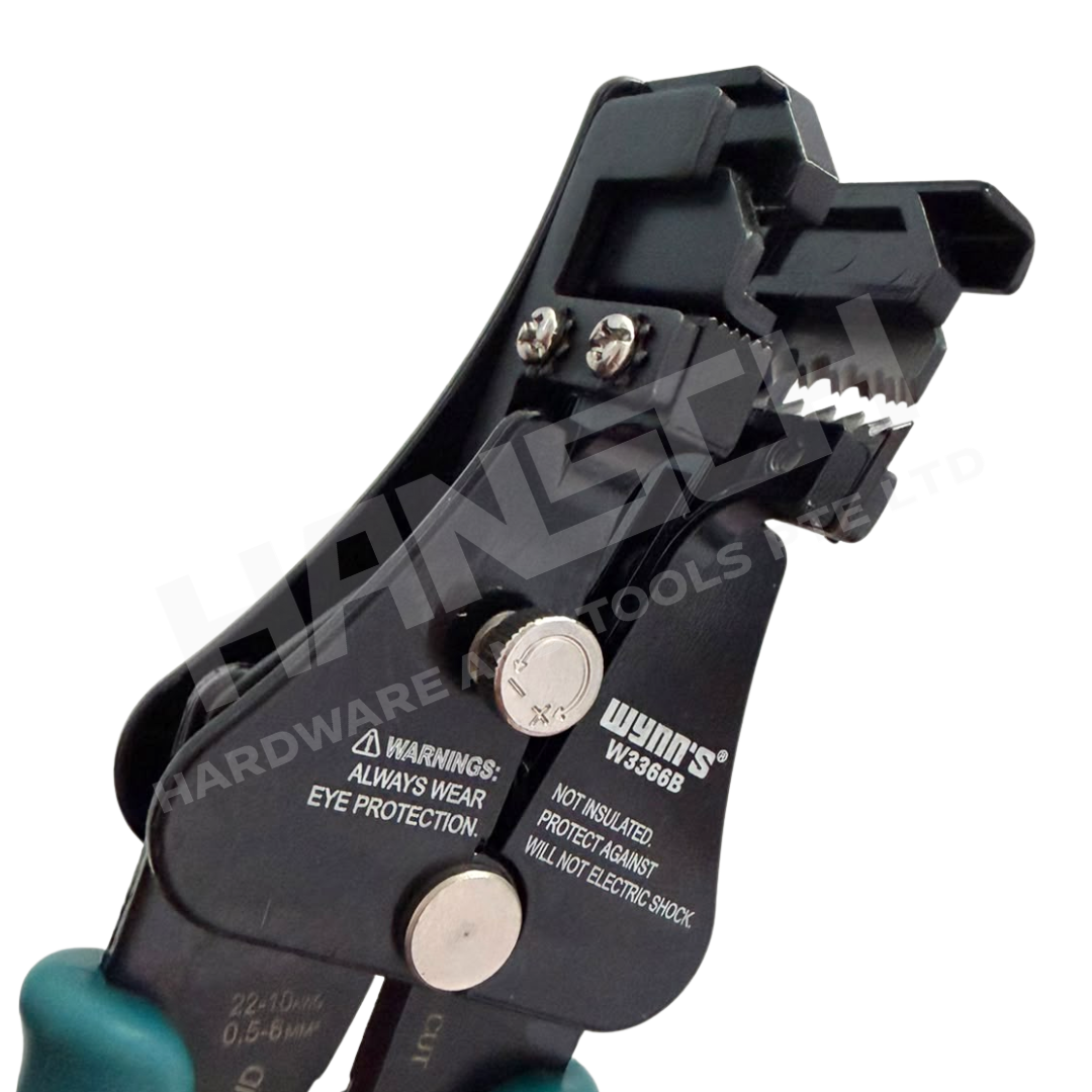 Wynn's W3366B 3-in-1 Automatic Wire Stripper Cutter & Crimping Pliers 三合一自动剥线钳 剪线压线端子钳
