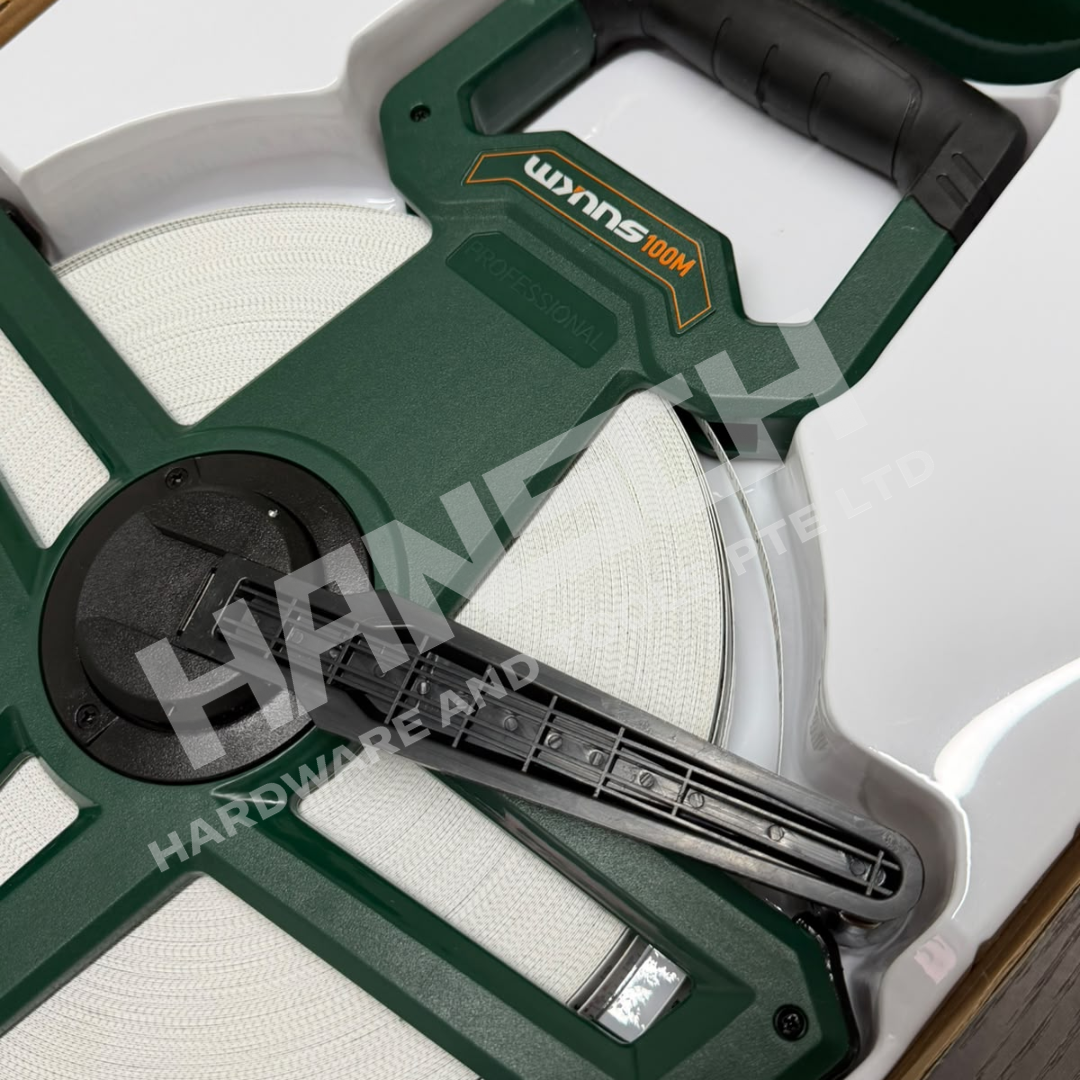 Wynn’s W40100 Fibreglass Measuring Tape 100m × 13mm 架式纤维皮卷尺
