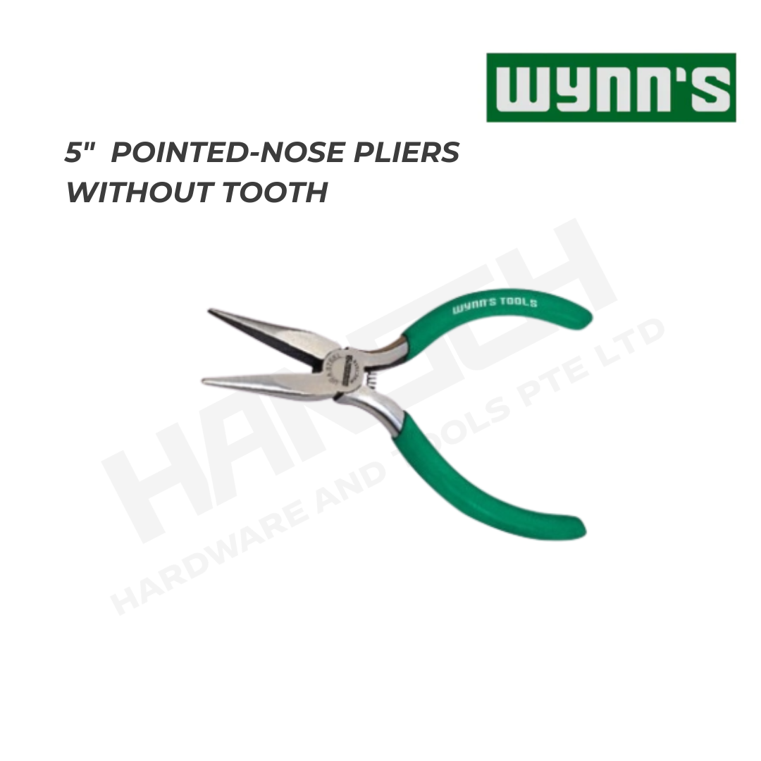 Wynn's Mini Pointed-Nose Pliers Without Tooth (WNS105B) 无牙尖咀钳