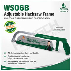 Wynn's WS06B Adjustable Hacksaw Frame 12"/300mm 调节式钢锯架