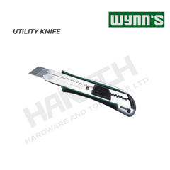 Wynn's Aluminum Alloy Utility Knife WS606 (铝合金大号美工刀)