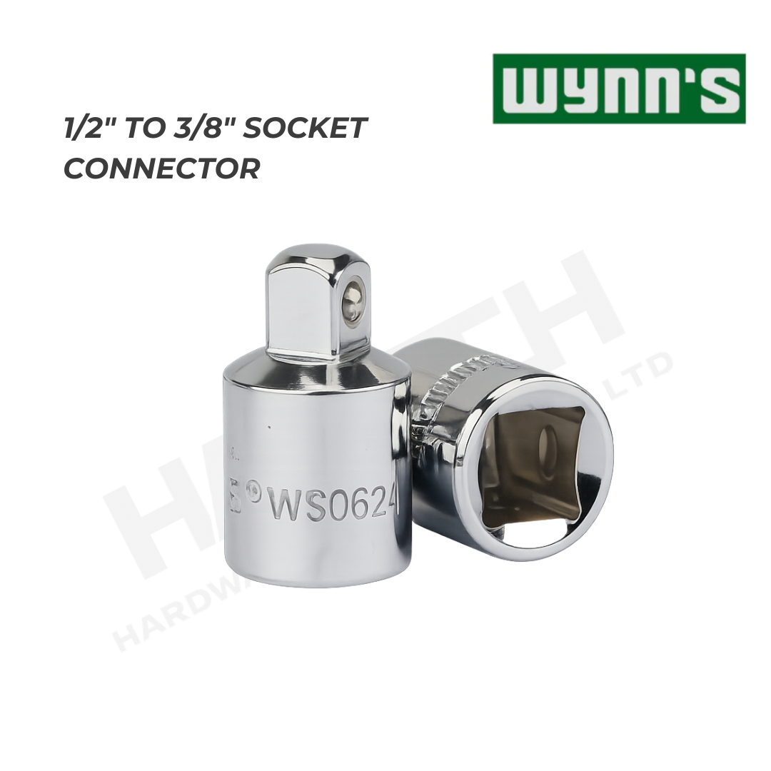 Wynn's 1/2" to 3/8" Drive Socket Adapter Converter WS062A Socket Connector  转换接头