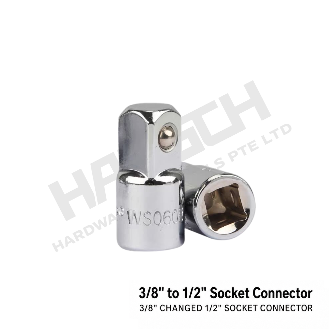 Wynn's 3/8" Drive Socket Adapter Converter Socket Connector 3/8" to 1/4" / 1/2" Drive 转换接头