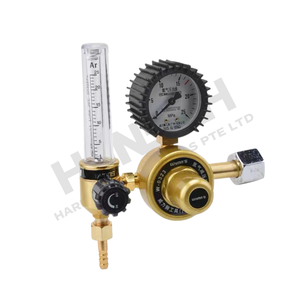 Wynn's Argon Welding Gas Pressure Regulator Gauge Meter – Heavy-Duty Pressure Reducer W0323 氩气减压表