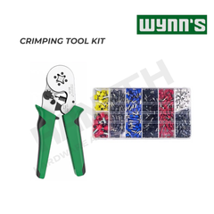 Wynn's WS-64A Ferrule Crimping Tool Kit with 1200PCS Cord End Terminals, 0.25–10mm² / 23–7 AWG  (套管式专用钳套装)