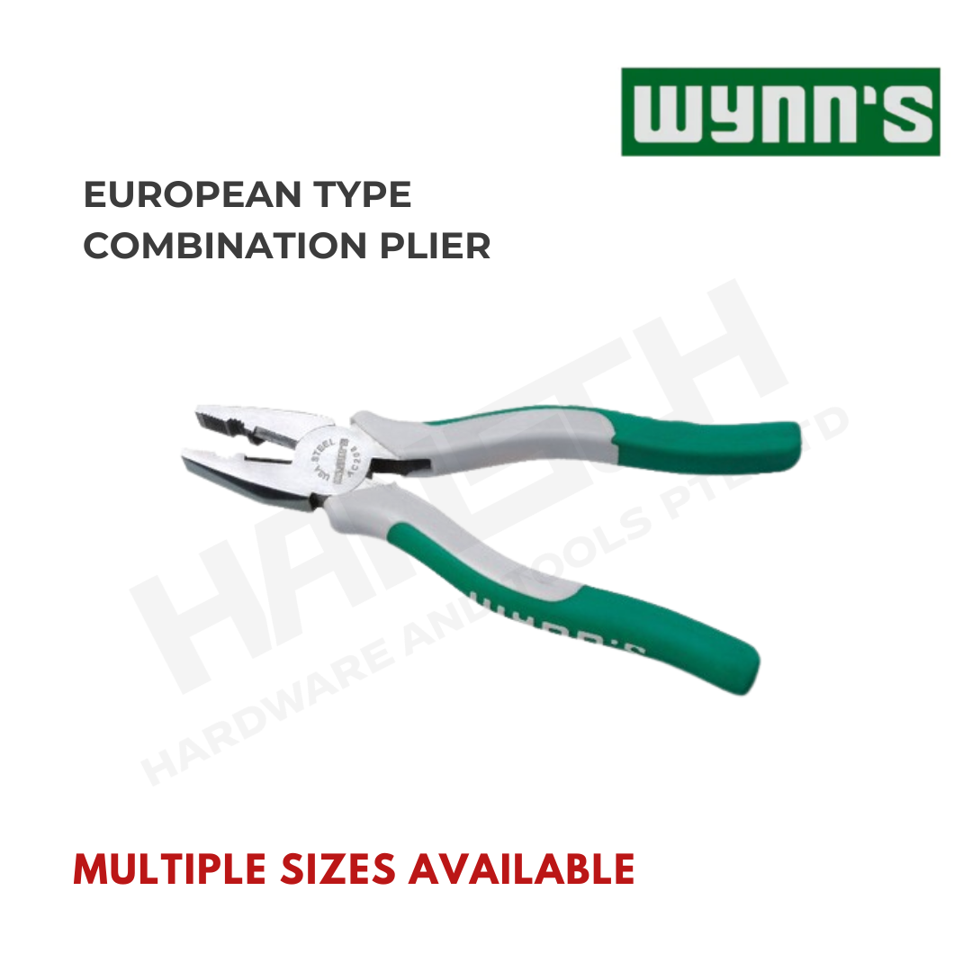 Wynn's European Type Combination Pliers Multi-Purpose Non-Insulated Hand Tool (欧式钢丝钳)
