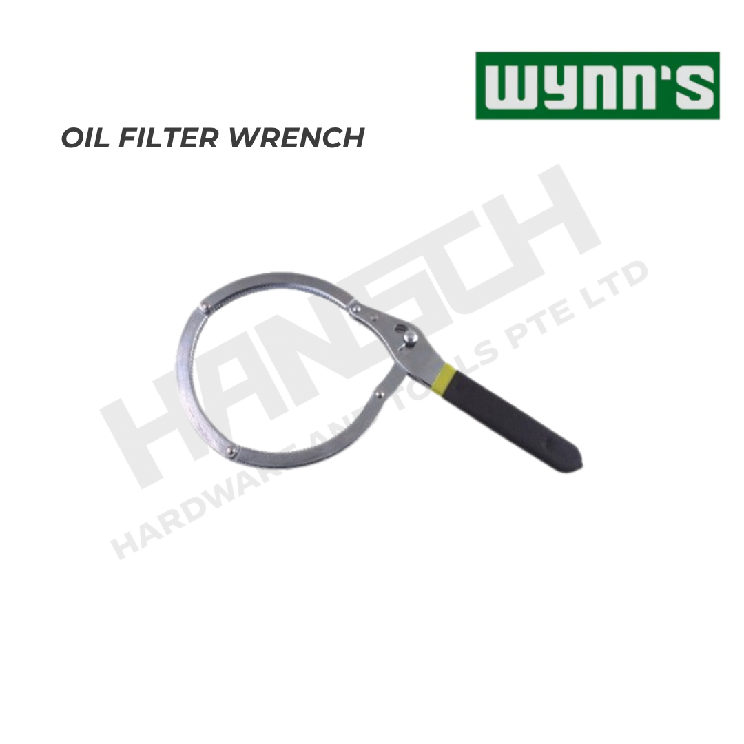 Wynn's Oil Filter Wrench (W4577C) Heavy Duty Adjustable Filter Removal Tool 手铐式滤清器扳手