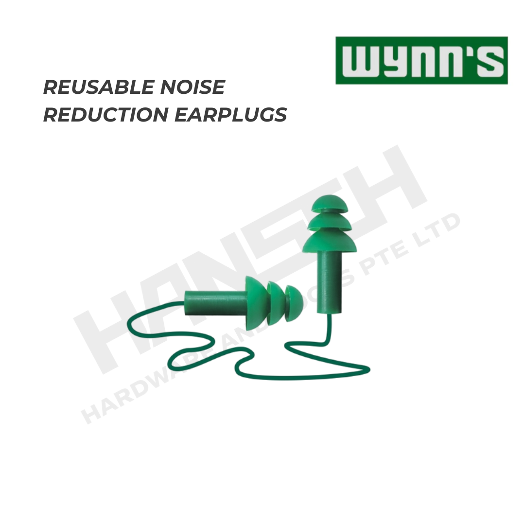 Wynn's Reusable Silicone Noise Reduction Earplugs W2719 防噪音 耳塞