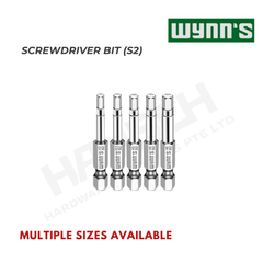 Wynn's Screwdriver Bit Single-End Hex Magnetic Hex Shank Driver Bit (单头六角风批头)