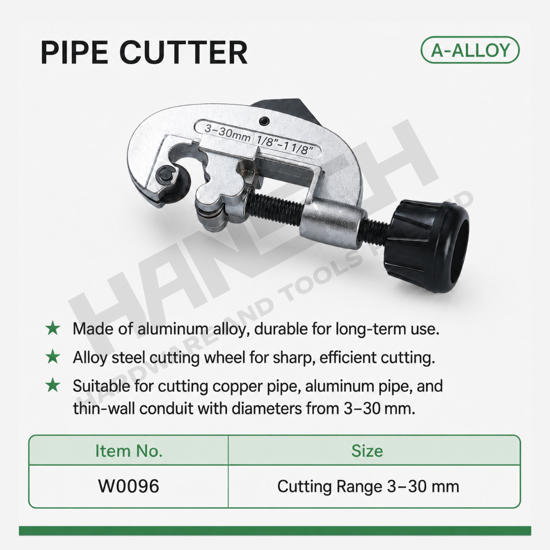 Wynn's G-Type Pipe Cutter (W0096) 3–30mm Cutting Tool for Copper and Aluminum Pipes |   G型管子割刀