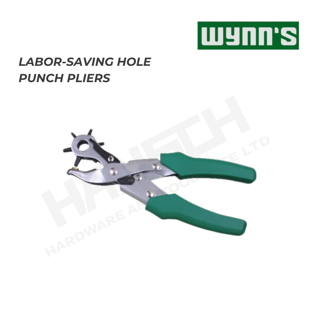 Wynn's Drilling Pliers Labor-Saving Revolving Hole Punch Pliers (W0378) 省力打孔钳