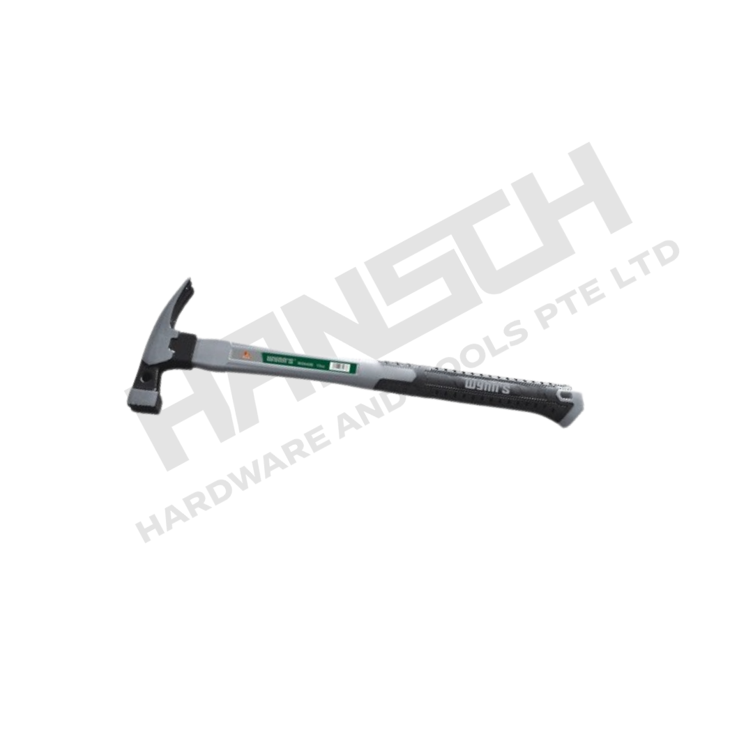 Wynn's Lengthened Claw Hammer 10oz (W2640A) / 13oz (W2640B) 加长包塑柄羊角锤(方头直角)