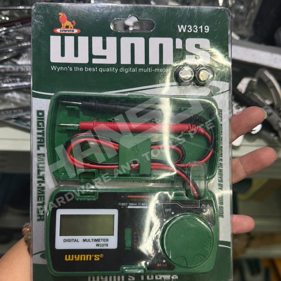 Wynn’s W3319 Mini Digital Multimeter  AC/DC Voltage Current Resistance Tester 迷你型万用表