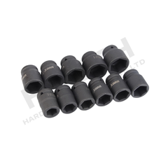Wynn's 3/4" Regular Short Impact Socket Bit Set for Torque Wrench (17-41mm)  风炮套筒头子