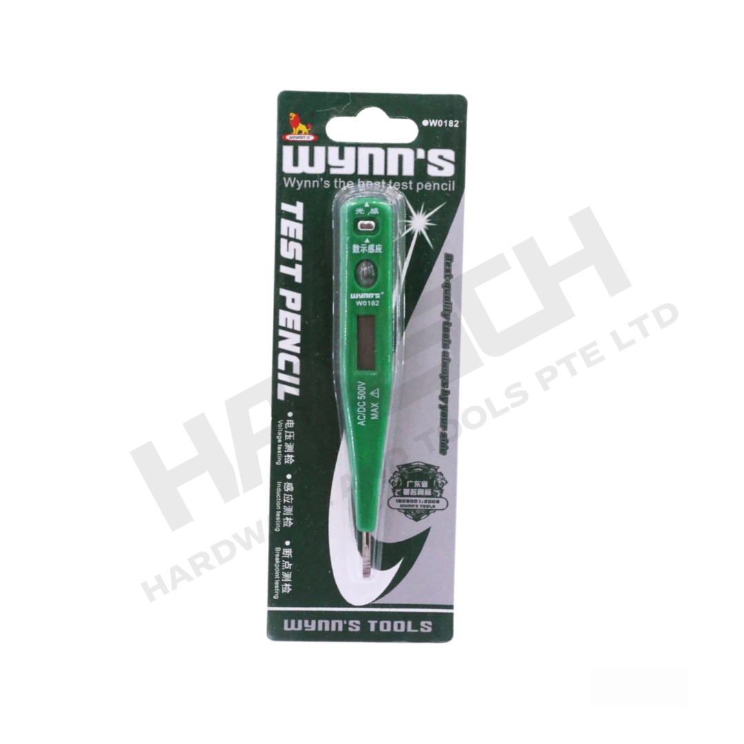 Wynn's Digital Voltage Tester Pen (W0182) AC/DC Electrical Circuit Tester 感应电笔