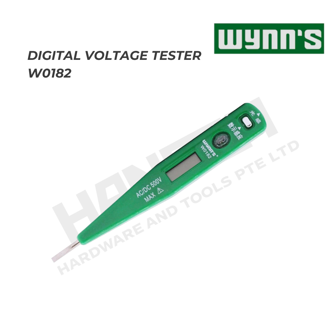 Wynn's Digital Voltage Tester Pen (W0182) AC/DC Electrical Circuit Tester 感应电笔