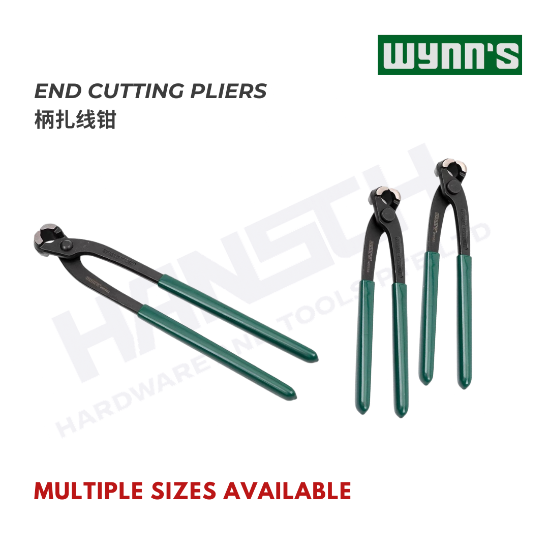 Wynn's Heavy-Duty End Cutting Pliers Carpenter Wire Cutting & Nail Pulling Pincers (柄扎线钳)