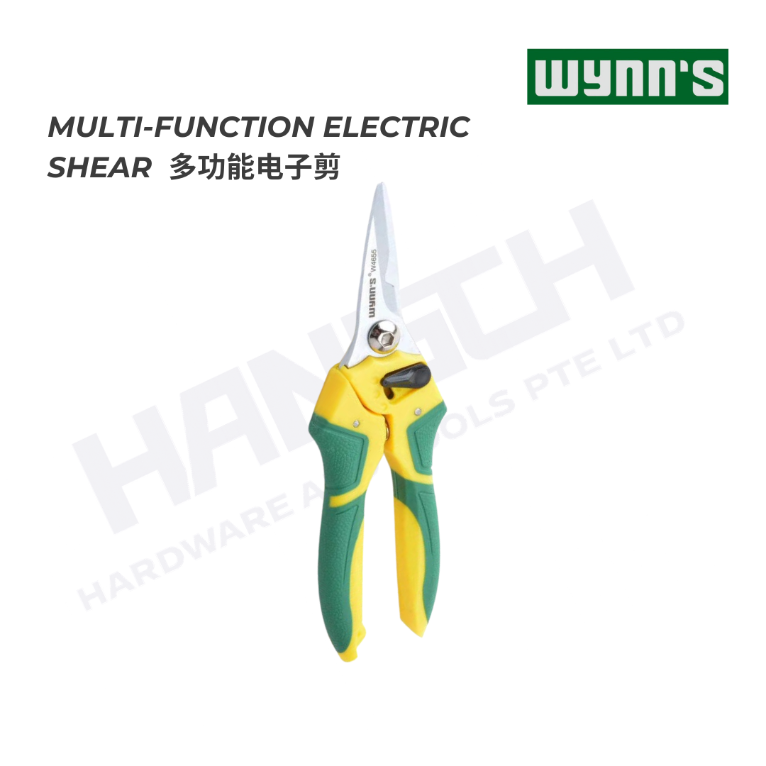 Wynn's Multi-Function Electric Shear - Wire Stripping, Cutting & Electrical Maintenance Tool (多功能电工剪)