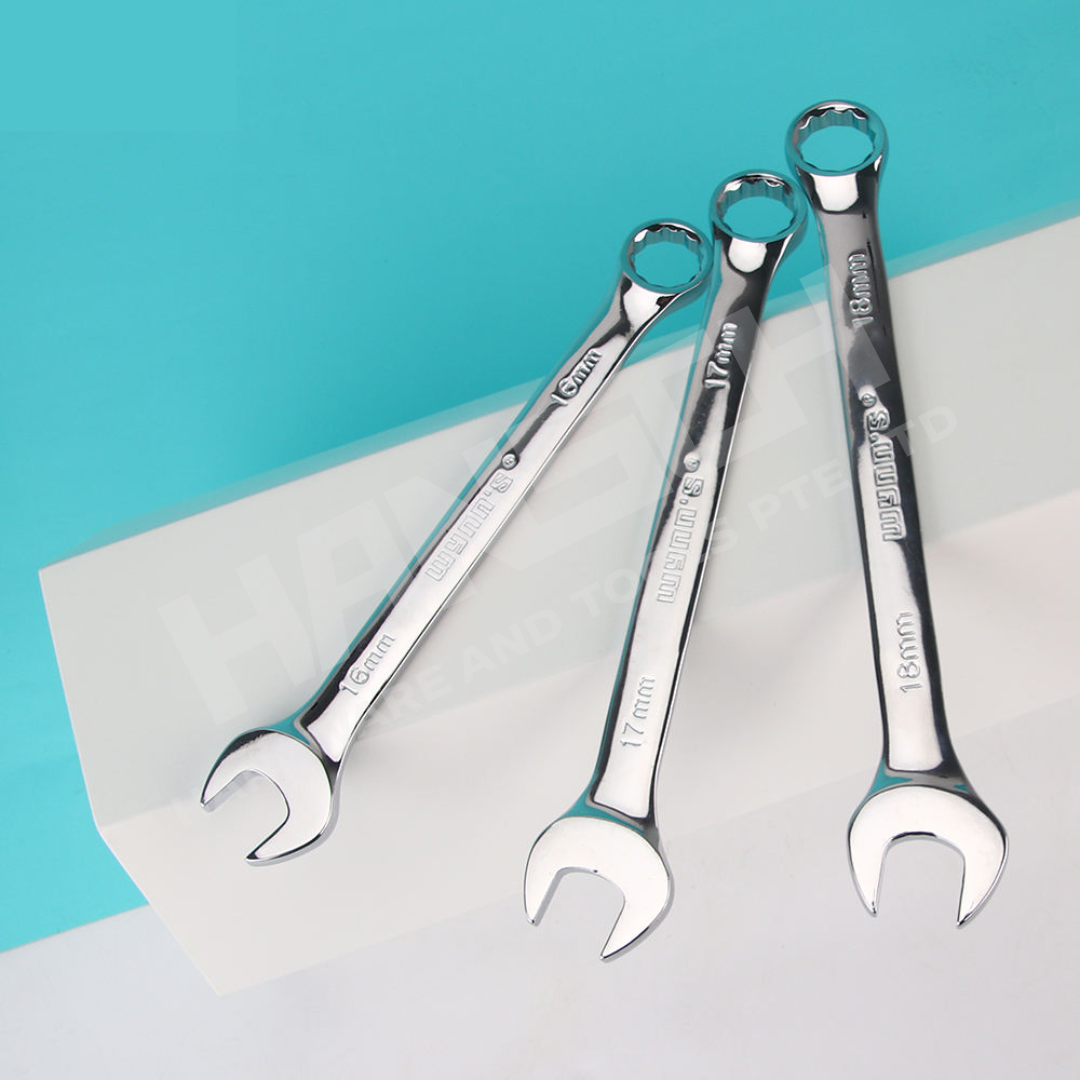 Wynn's Combination Wrench Spanner Hard Chrome Mirror Finish CR-V 两用扳手(镜面)