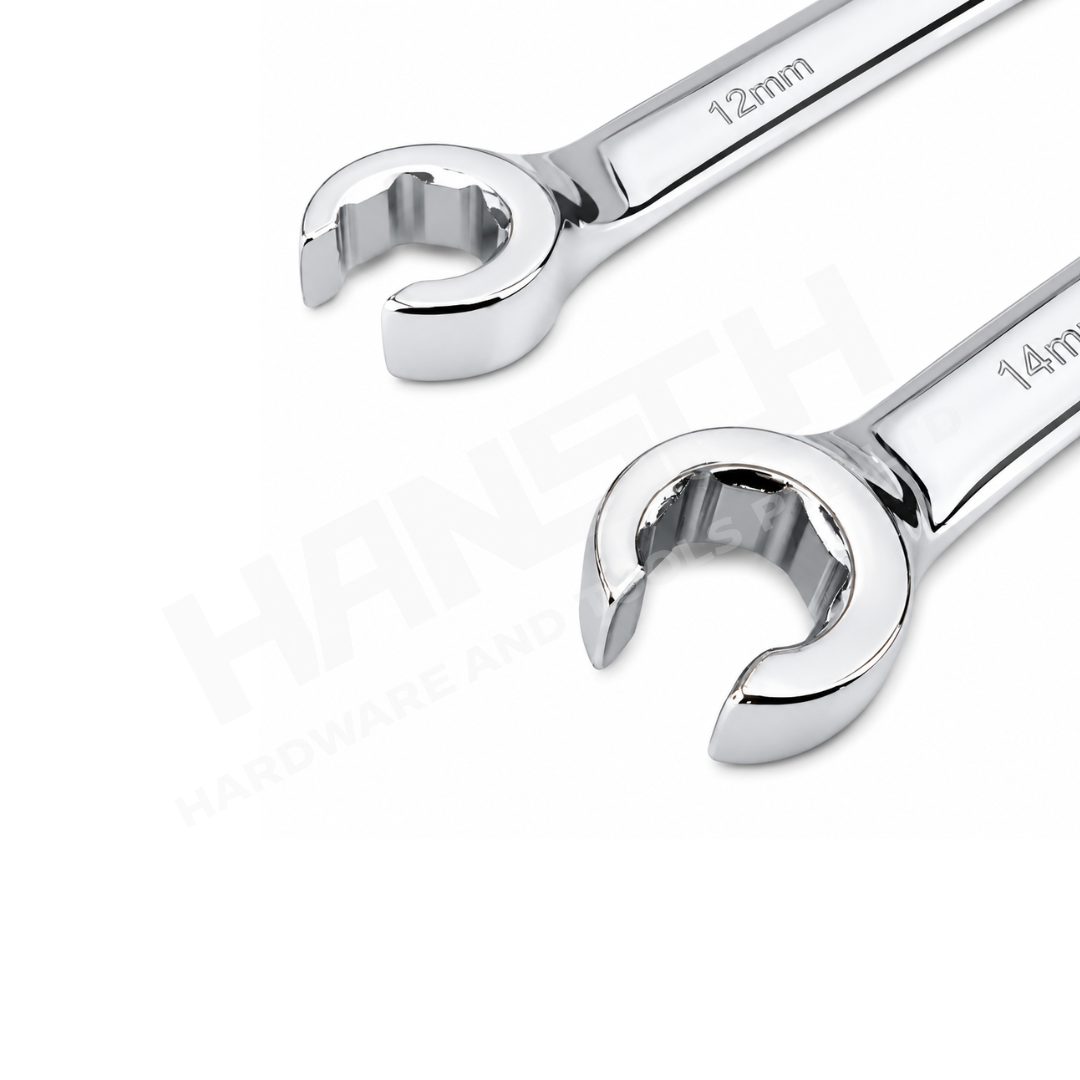 Wynns Hydraulic Pipe Wrench Flare Nut Wrench Mirror Polish CR-V for Brake, Fuel and Hydraulic Fittings (油管扳手镜面)