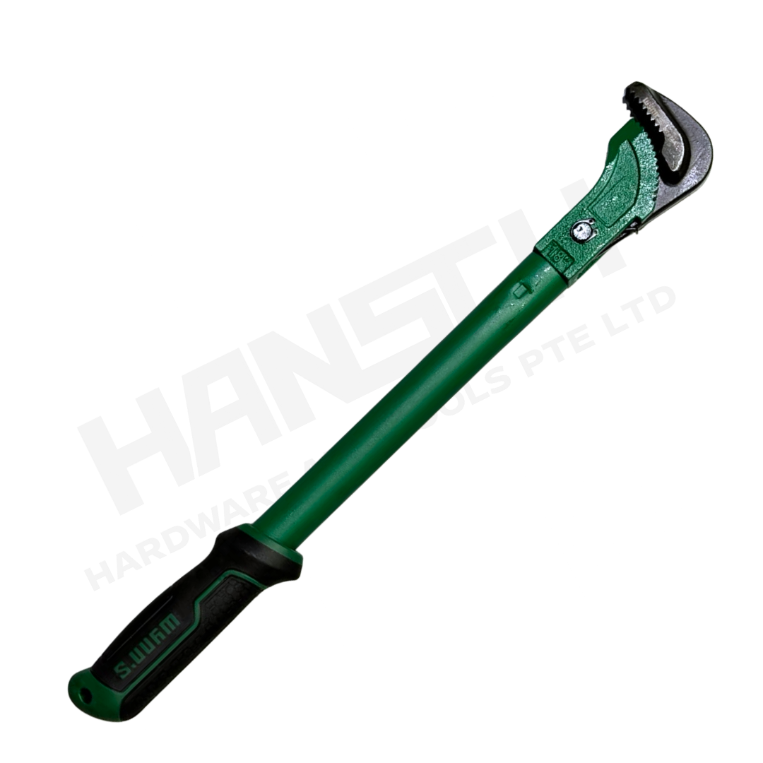 Wynn's Heavy Duty American Pattern Pipe Wrench – Industrial Cast Steel Adjustable Plumbing & Pipe Fitting Wrench (美式重型管子钳_
