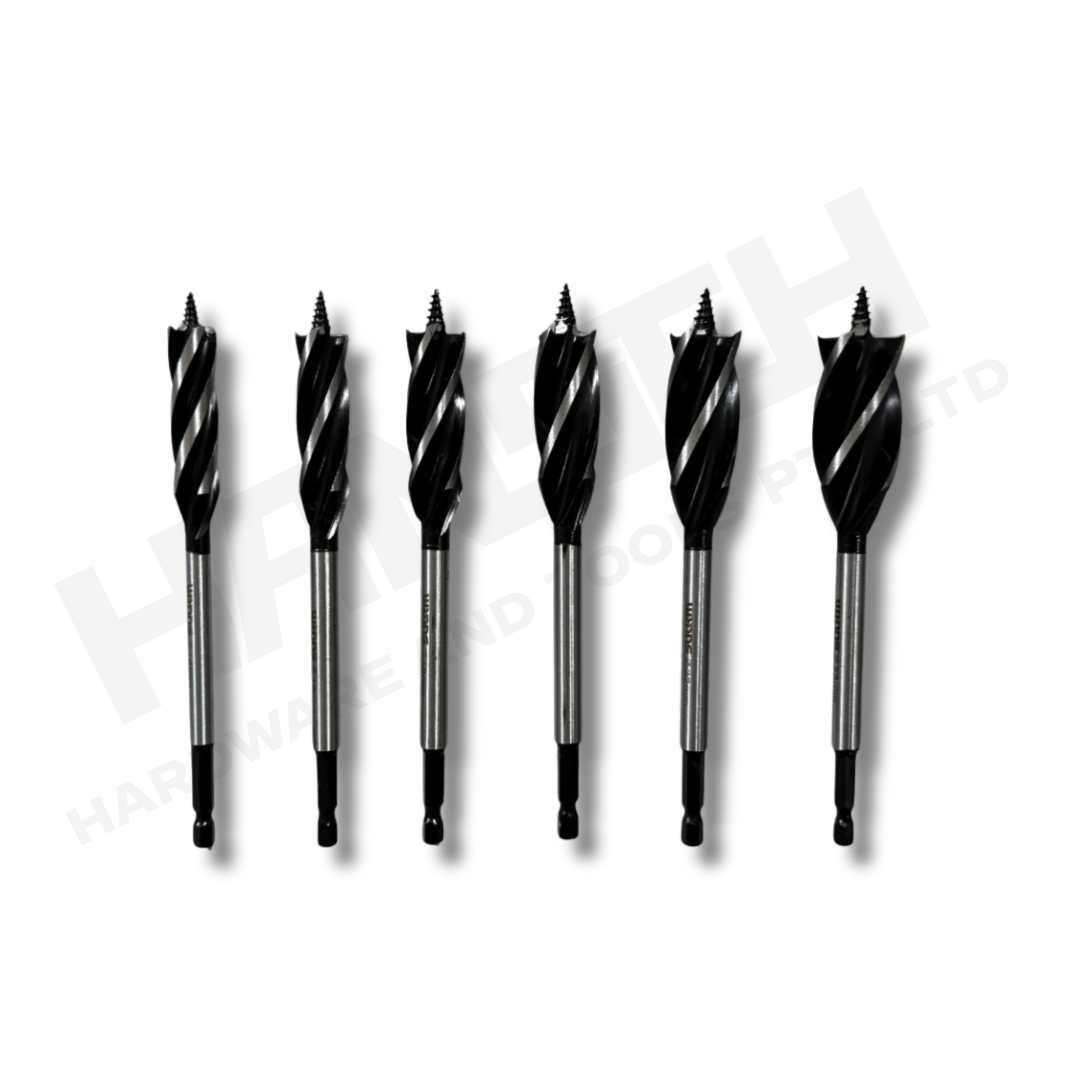 Wynns Wood Working Auger Bit 14mm-25mm Drill Bit Wood Drilling 木工四槽支罗钻