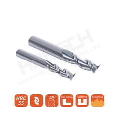 ZZBD-CT Square End 2 Flute Mills for Aluminium (两刃铝用平刀)