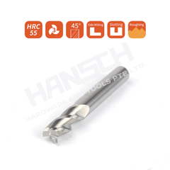 ZZBD-CT Carbide 3 Flute Corner Radius End Mills for ALUMINUM (三用铝用圆鼻刀)
