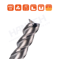 ZZBD-CT Carbide Square End Mills 3 Flute for Aluminum (三刃铝用平刀)