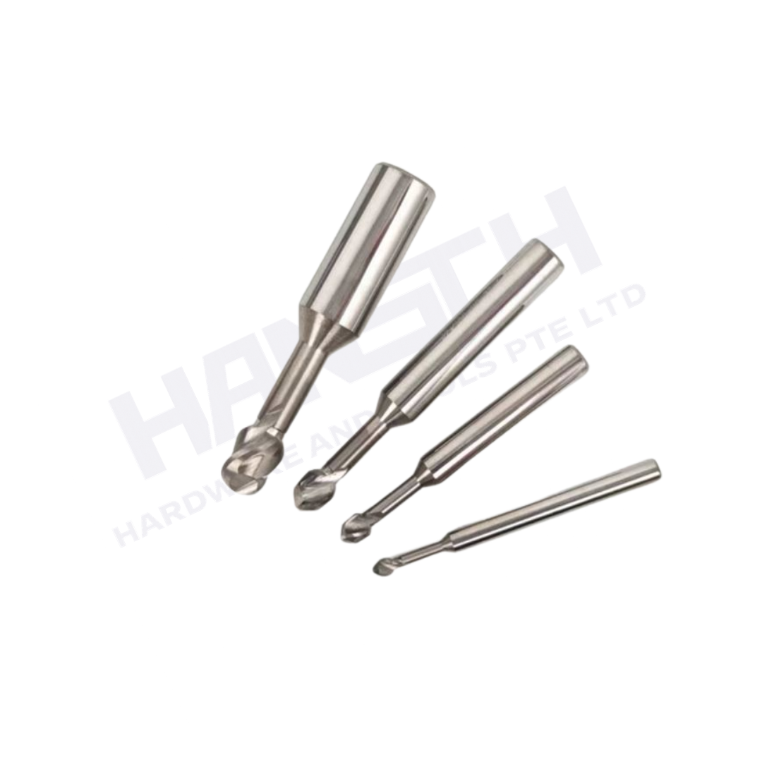 ZZBD-CT Lollipop Ball 2 Flute Solid End Mills for Aluminum (两刃钢用棒棒糖球刀)