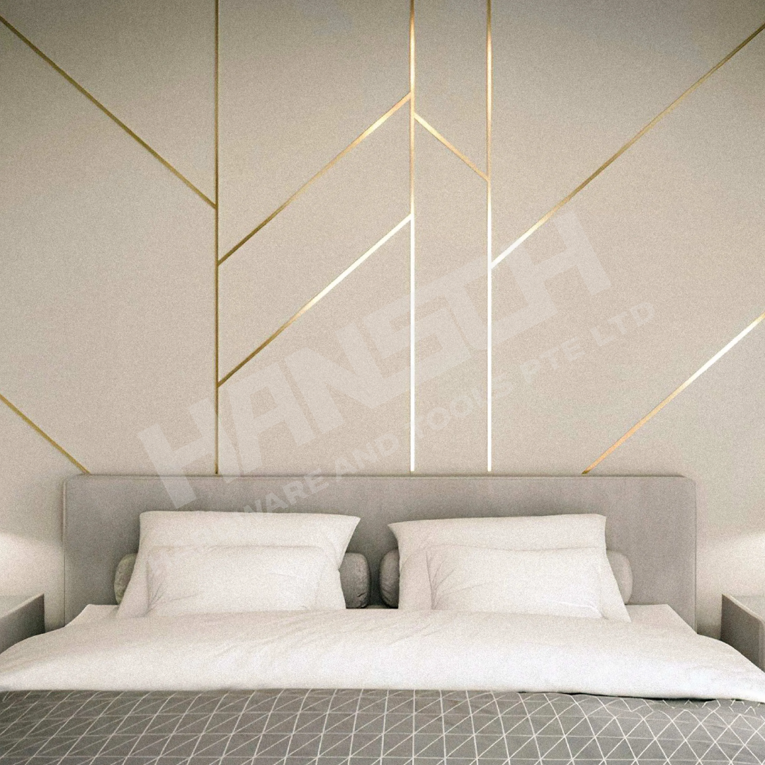 ecoWARE Stainless Steel Self-Adhesive Decorative Strip Brushed & Polished 不锈钢自粘装饰条