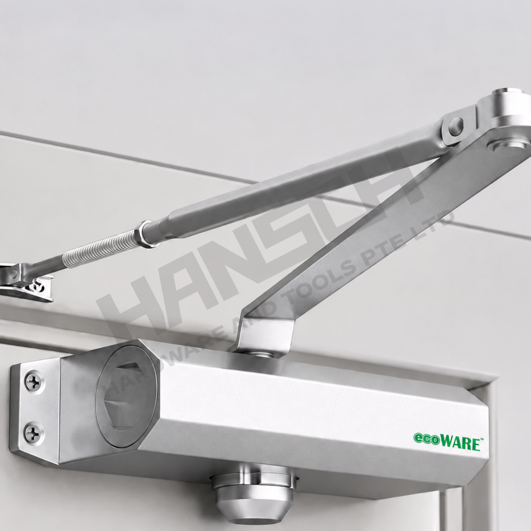 ecoWare D052H Door Closer With Hold-Open Function 定位式液压闭门器