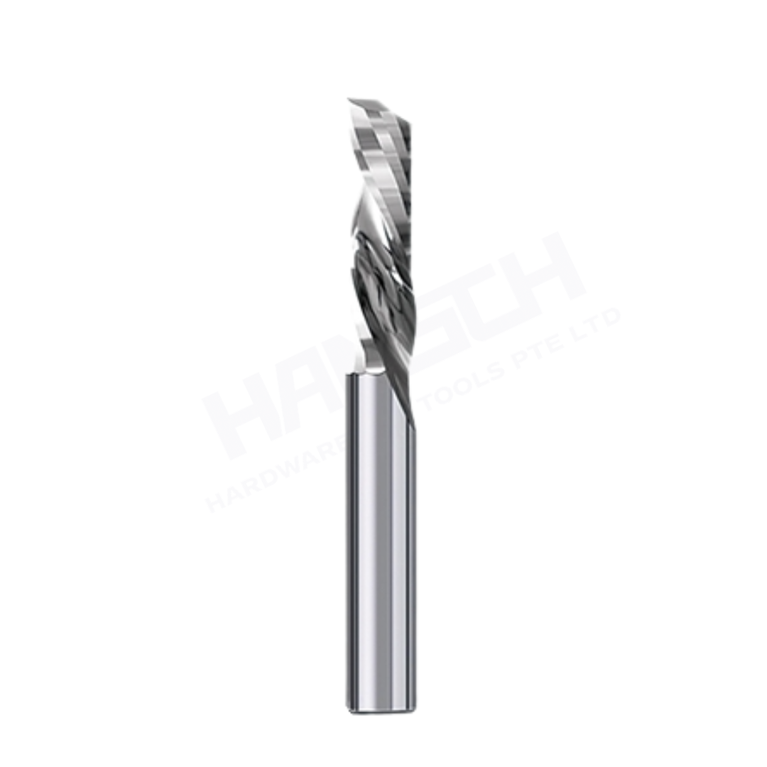 ZZBD-CT Left-Hand Spiral Single-Flute End Mills (左旋单刃螺旋铣刀)
