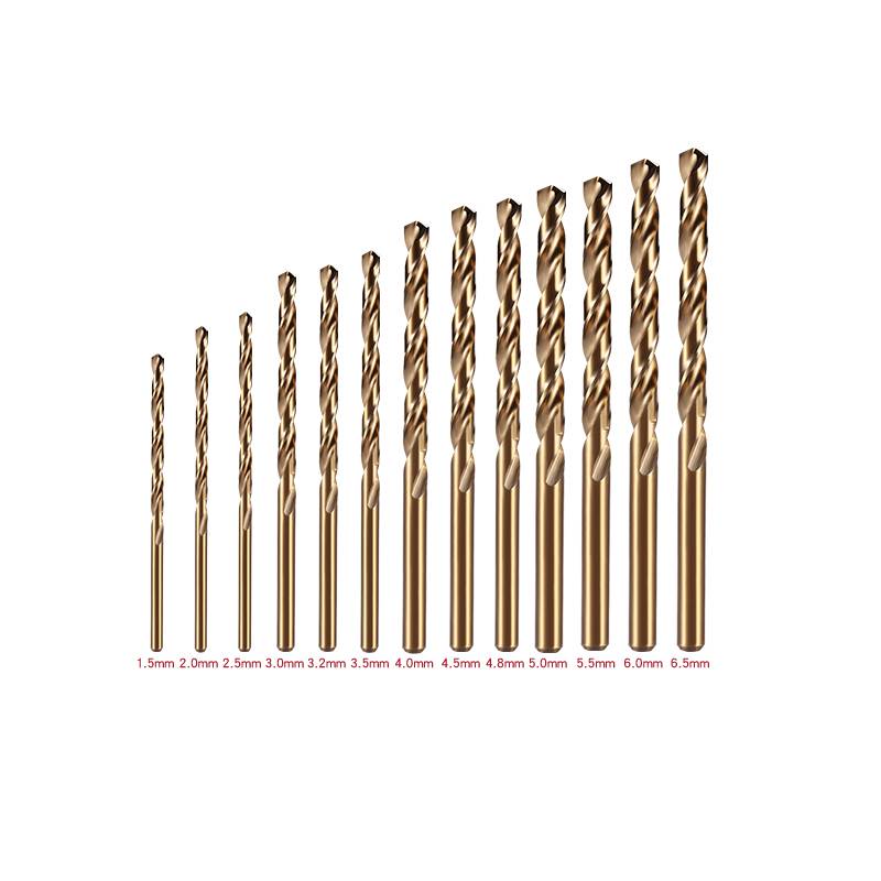 Hansch HSS-CO cobalt drill bit, stainless steel special drilling, steel, metal, woodworking, wood drilling, high-strength rotating head